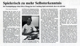 SZ Artikel über das CreaLife Coachingspiel